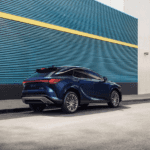 A 2026 Lexus RX Hybrid parked in the city