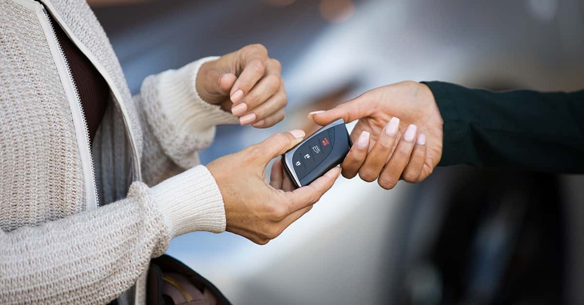 Getting new Lexus car key